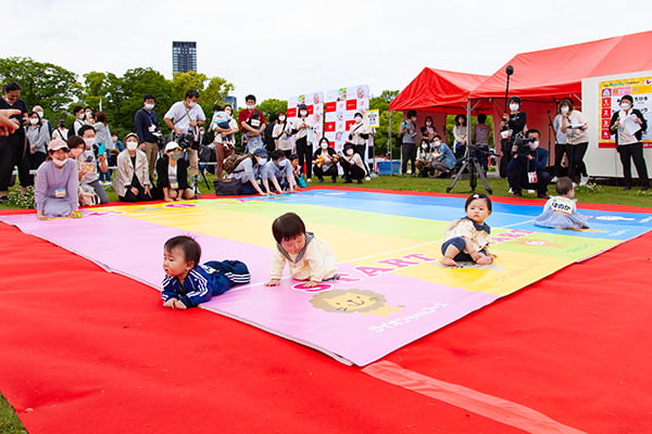 大阪城ハイハイレース