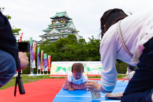 大阪城ハイハイレース