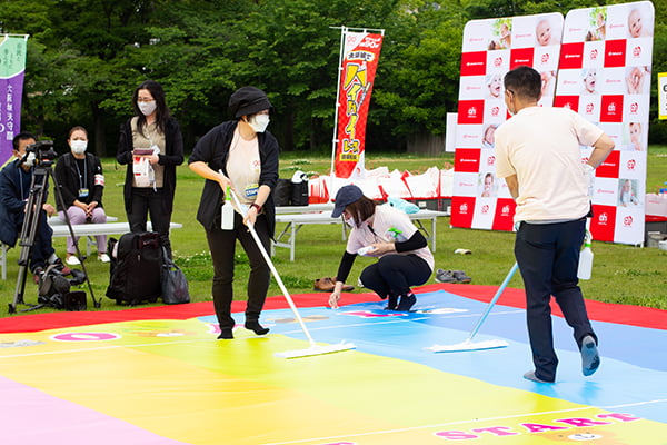 大阪城ハイハイレース