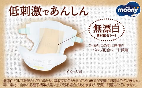 低刺激であんしん 無漂白素材配合シート