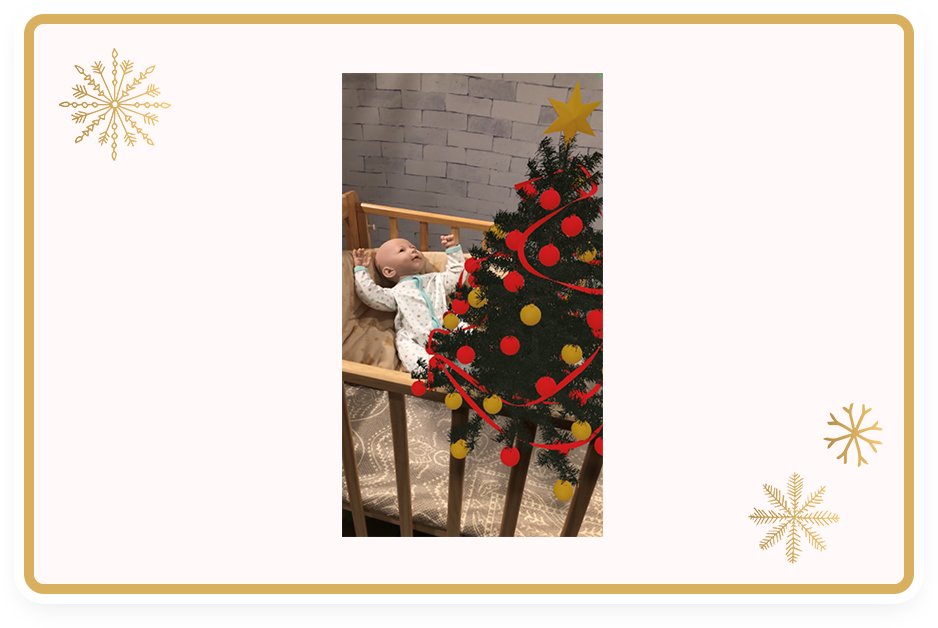 いつでも、どこでも、好きな空間にクリスマスツリーを!