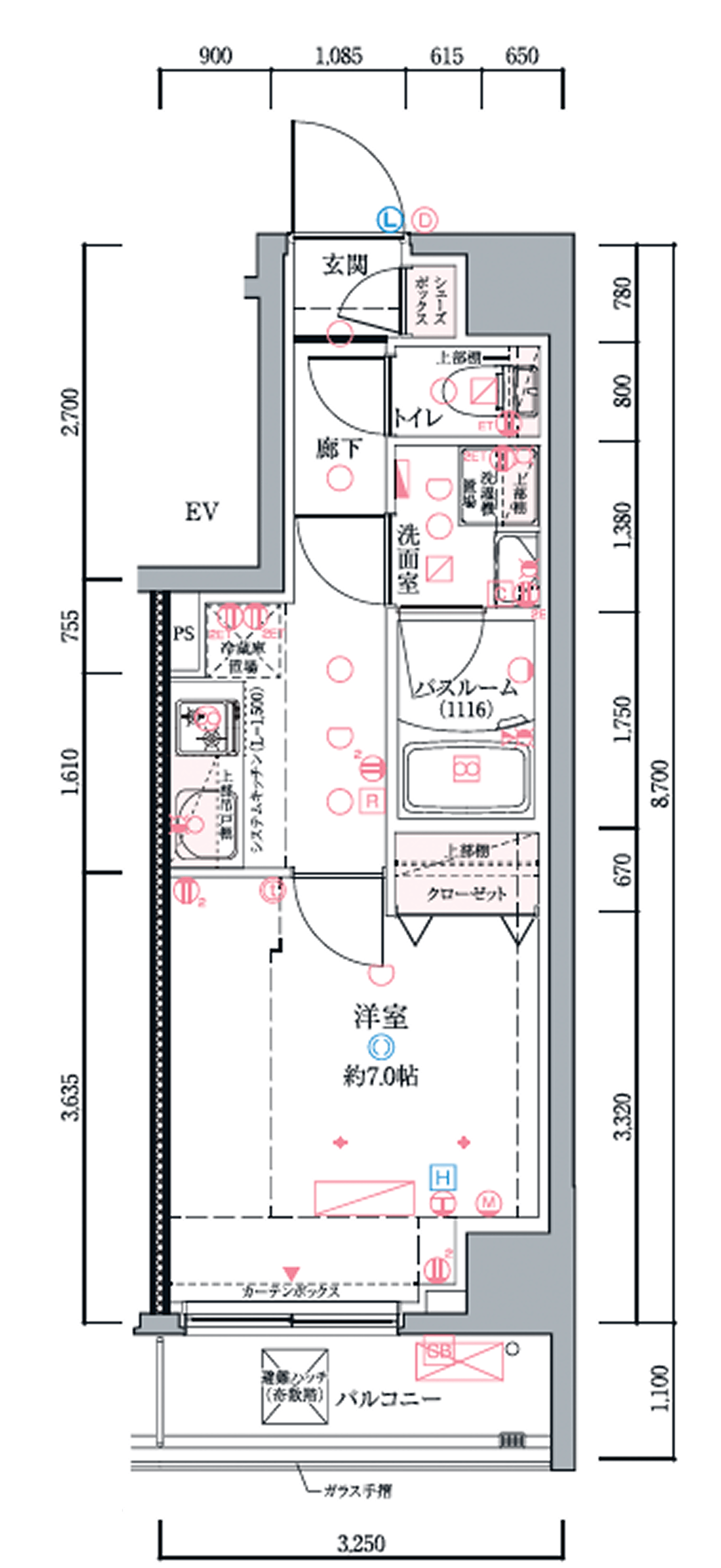 BASIC A 間取り図