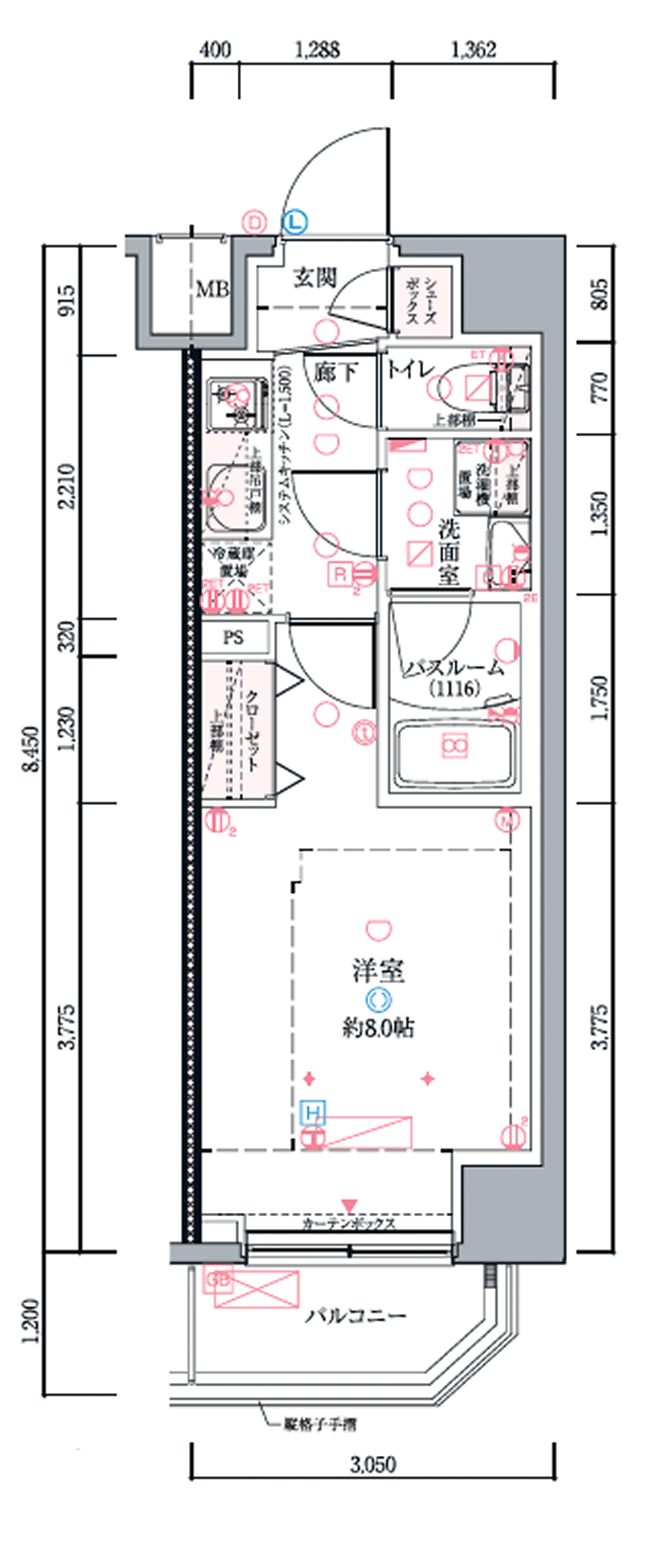 BASIC B 間取り図