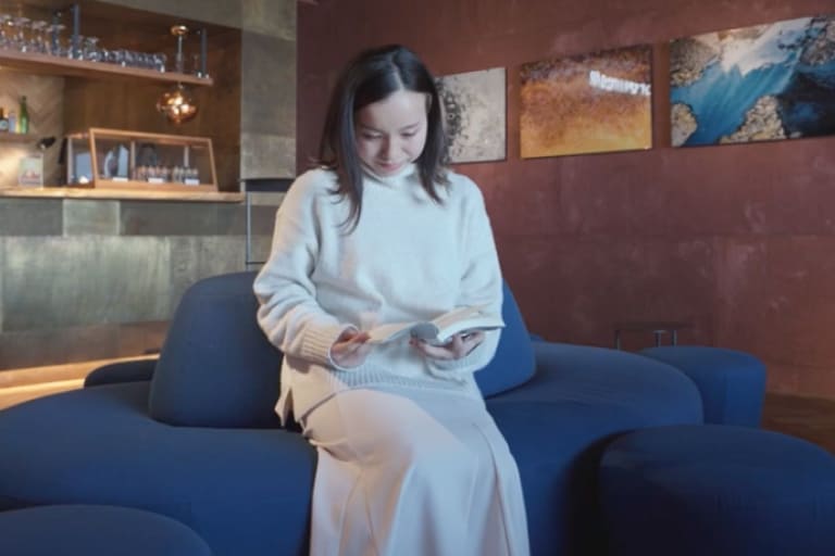 カウンセリングルームでくつろぐ時間